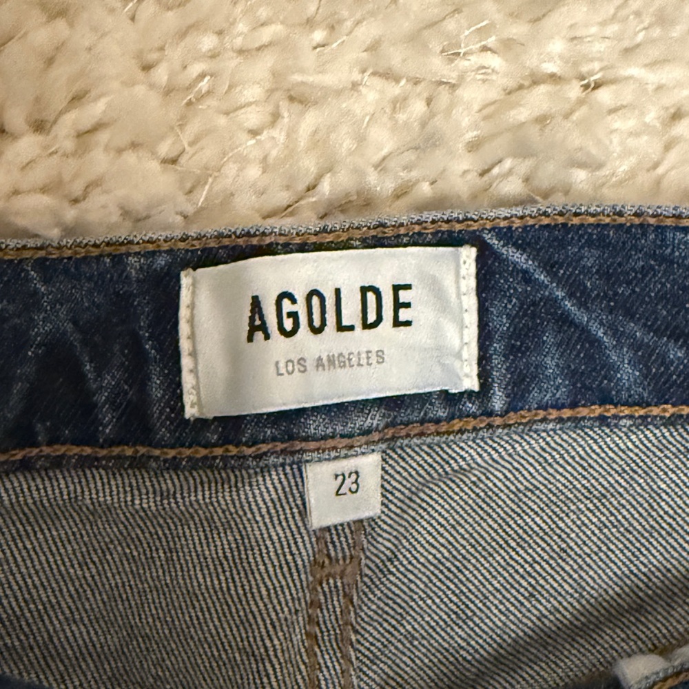 Agolde Classic Blue Jeans